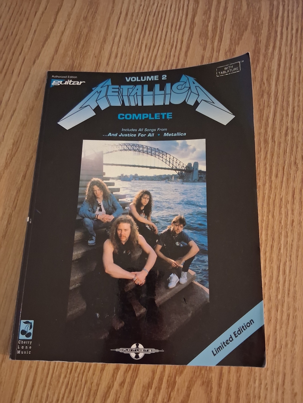 Vintage Metallica Guitar Music Book From ..And Justice For All. Copyright 1992